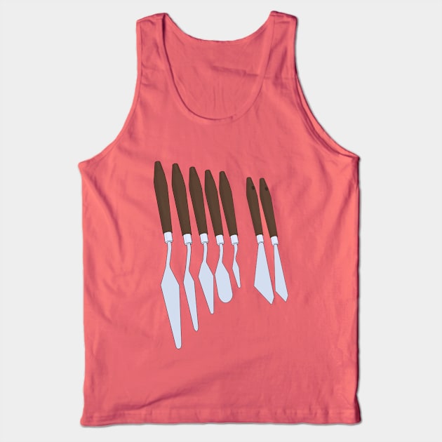 Palette knives set Tank Top by DiegoCarvalho